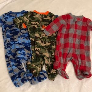 Newborn Baby boy BUNDLE footies, bodysuits n’ more